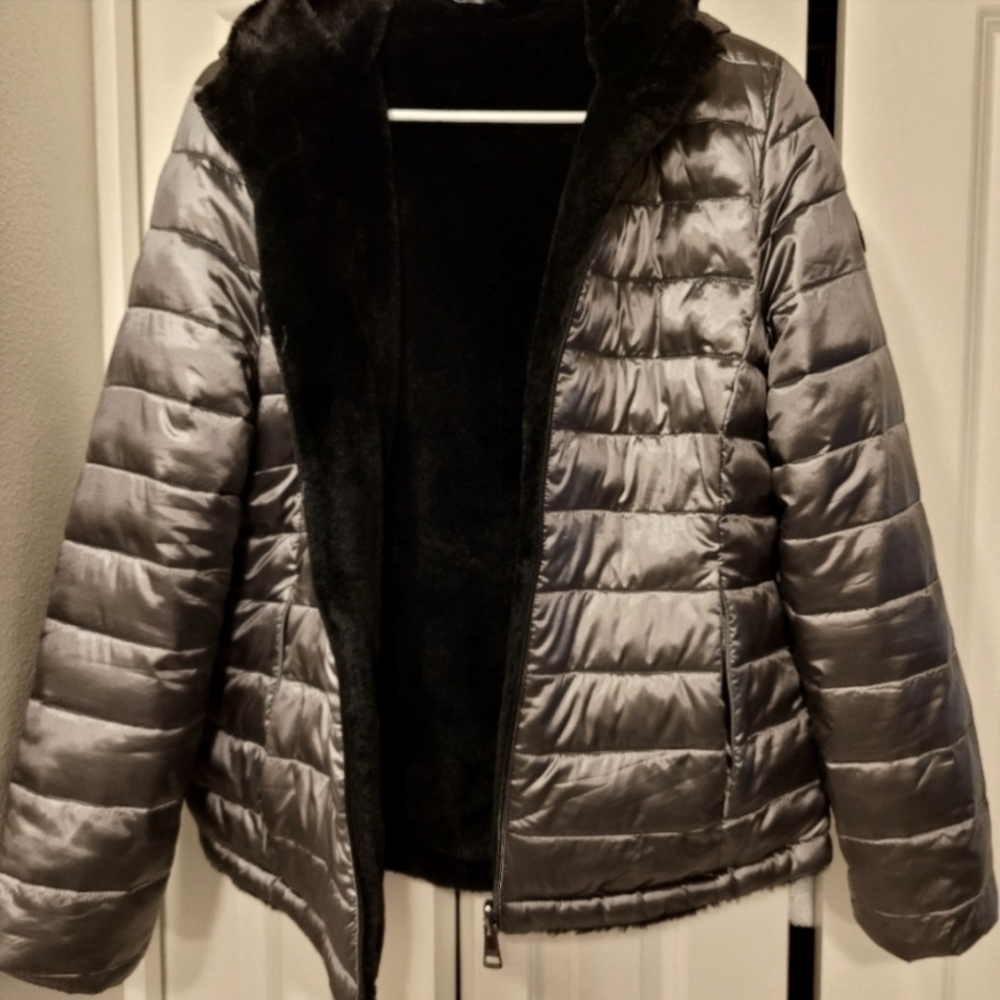 Reversible Puffer Coat!